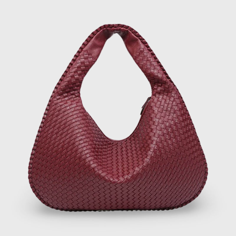 Bolso de hombro oversize trenzado