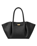 Bolso shopper con laterales plegados