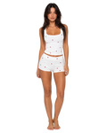 Conjunto de canalé con corazones Amor