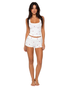 Conjunto de canalé con corazones Amor