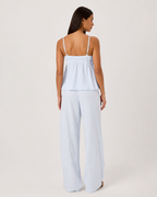 Conjunto de rayas con pantalón ancho Brisa
