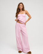 Conjunto de rayas con pantalón ancho Brisa