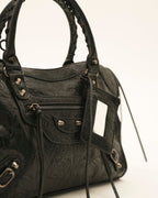 Bolso de piel grande con asa larga