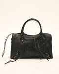 Bolso de piel mediano con asa larga