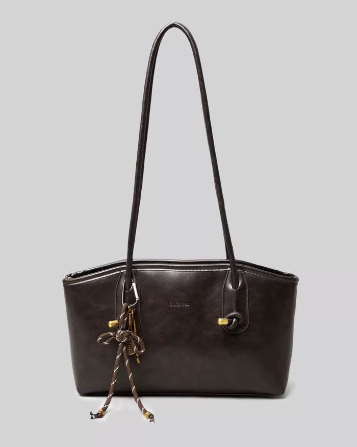 Bolso estructurado con asas largas