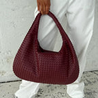Bolso de hombro oversize trenzado