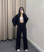 Chándal oversize de tacto polar