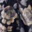 Vestido midi de jacquard floral con bolsillos